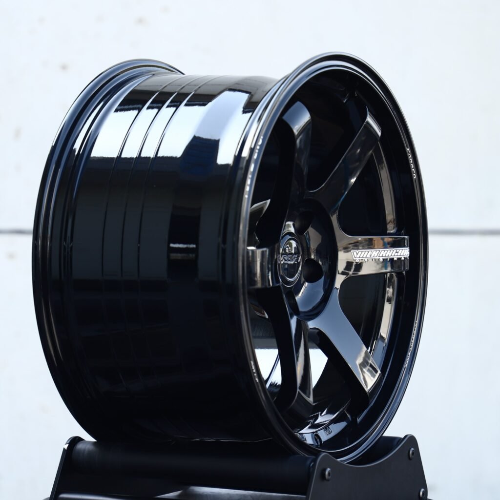 Rays Volk Racing Matte Silver 6-Spoke Forged Wheels - BMW M3 / Porsche 911 Fitment (5-Lug) view 4