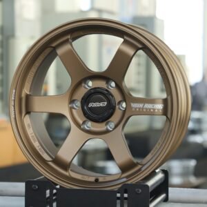 Rays Volk Racing TE37 Matte Bronze 6-Spoke Forged Wheels – Toyota Land Cruiser / Toyota 4Runner Fitment (6-Lug)