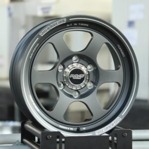 Rays Volk Racing TE37 Matte Gunmetal 6-Spoke Off-Road Forged Wheels – Toyota Land Cruiser / Toyota 4Runner Fitment (6-Lug)