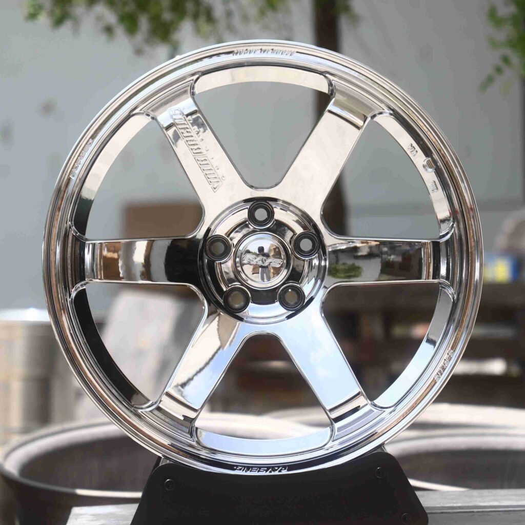 Полированные кованые диски для Toyota GR86 и Subaru WRX, в стиле Rays Volk Racing TE37 — ANK-60298