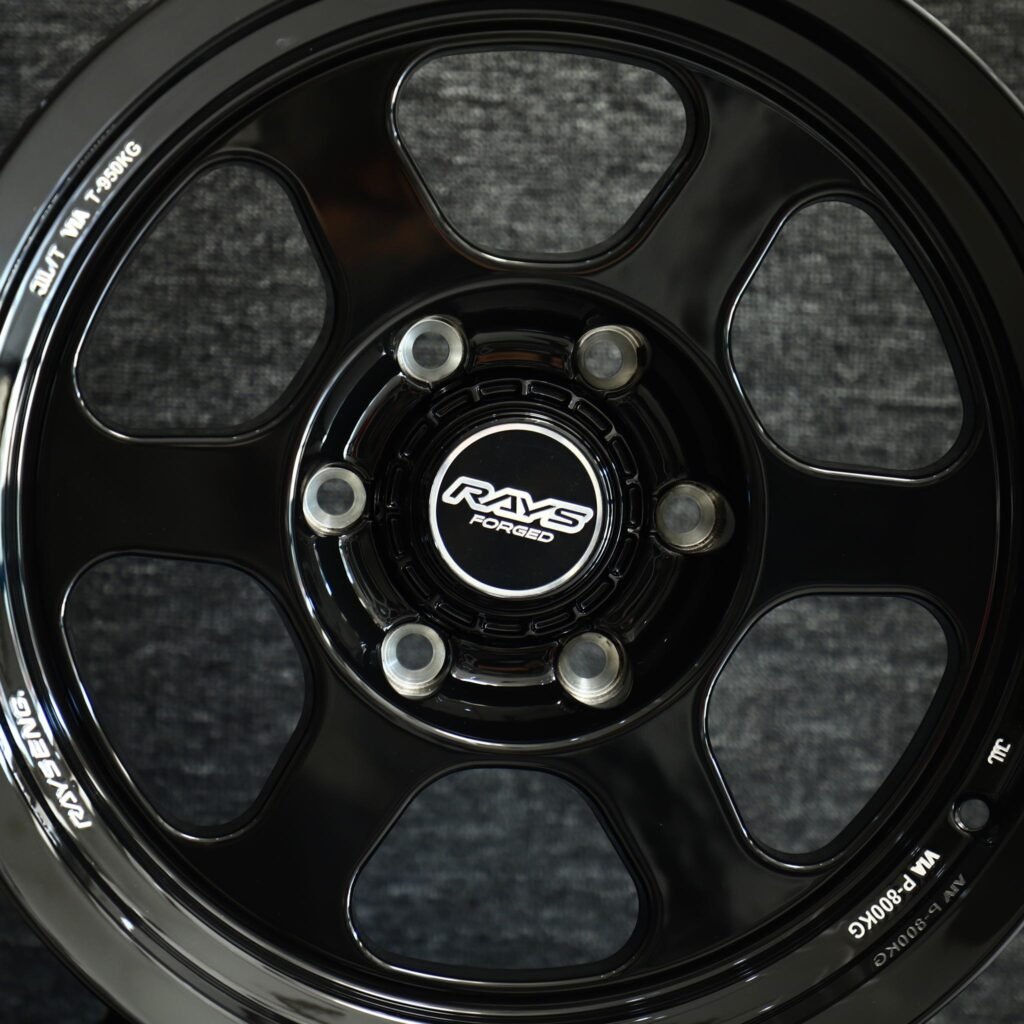 Rays Volk Racing TE37XT Matte Black 6-Spoke Off-Road Forged Wheels - Toyota 4Runner / Toyota Tacoma Fitment (6-Lug) Off-Road forged wheel