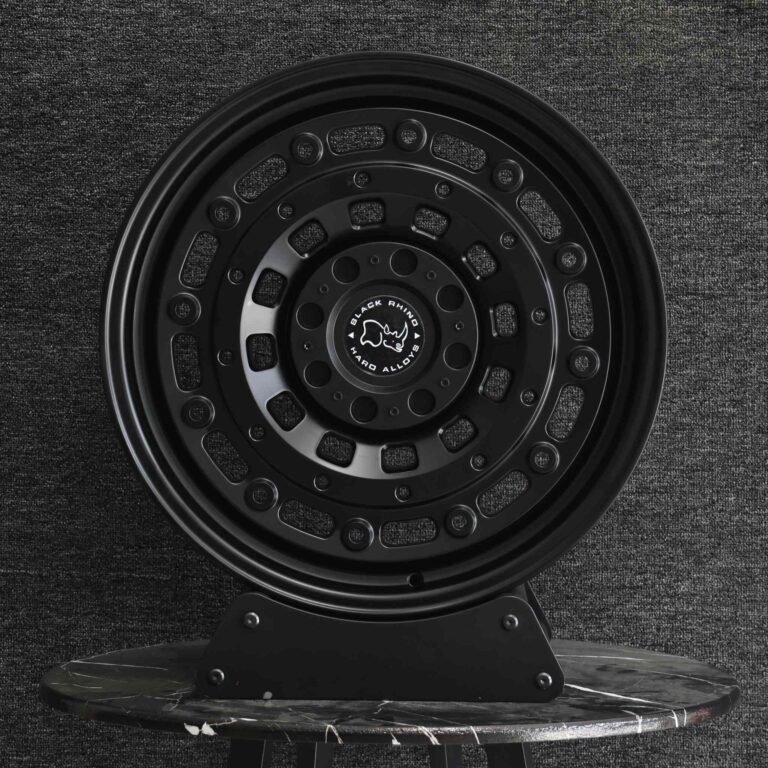 Toyota 4Runner wheels – Rhino Custom Finish Full-Face Deep Lip, front view