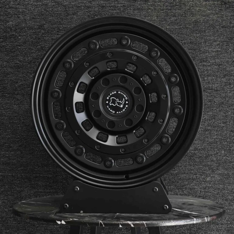 Toyota 4Runner wheels – Rhino Custom Finish Full-Face Deep Lip, front view