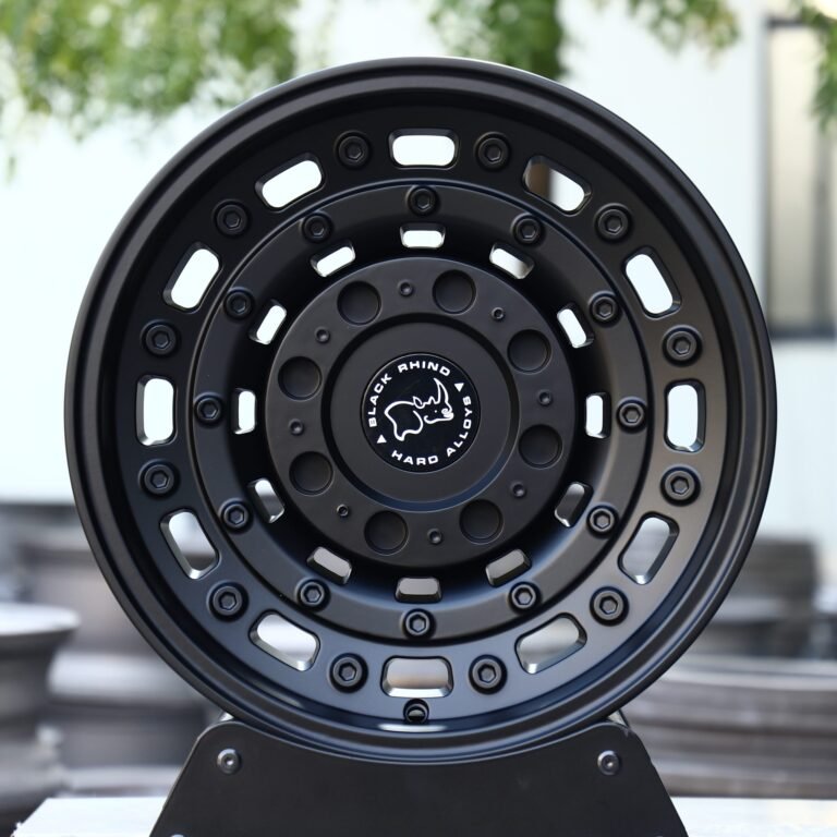 Кованые диски R21 — Rhino Matte Black Semi-Full-Face Exposed Bolt Detail Forged Wheels – Jeep Wrangler / Toyota Land Cruiser Fitment (5-Lug)