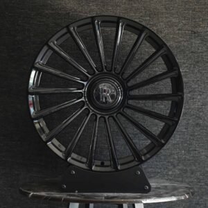 Rolls-Royce Ghost / Phantom Forged Wheels – Bright Silver Multi-Spoke