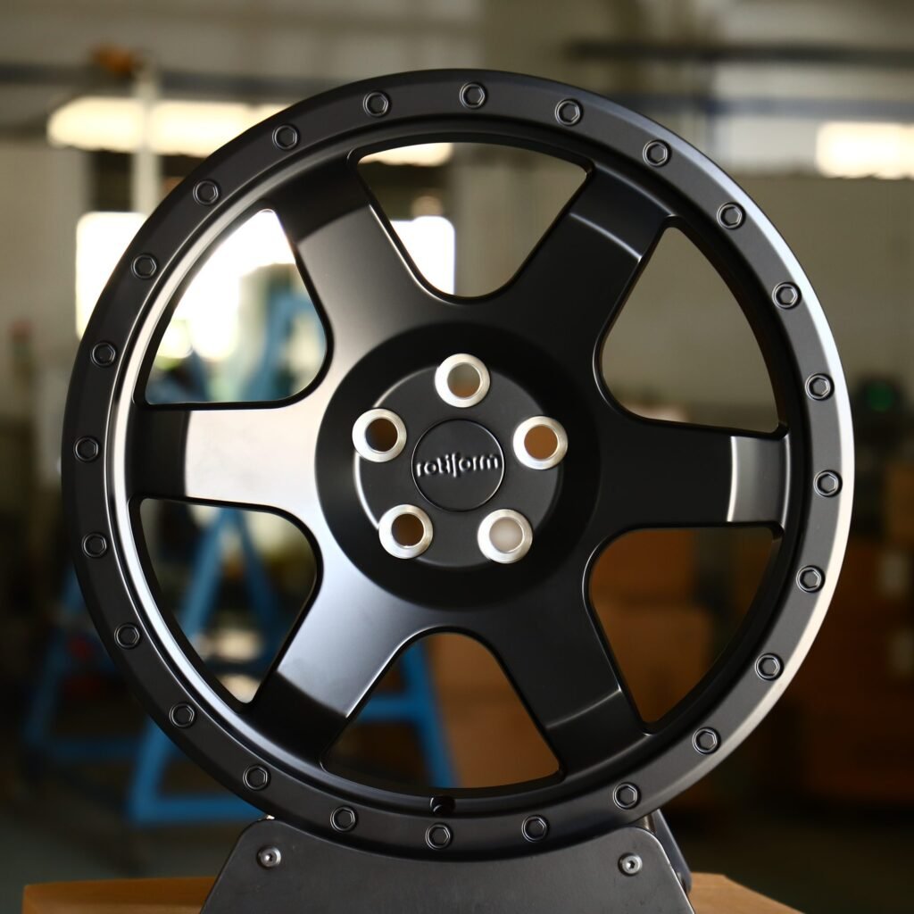 Rotiform Gloss Black Custom Off-Road Forged Wheels – Toyota 4Runner / Toyota Tacoma Fitment (6-Lug)