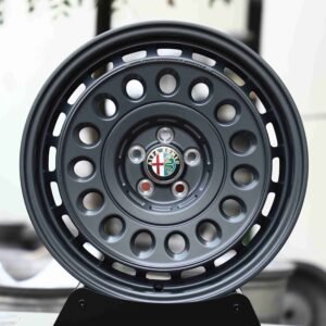 Rotiform Matte Silver Semi-Full-Face Forged Wheels – Alfa Romeo Giulia / Alfa Romeo Stelvio Fitment (5-Lug)