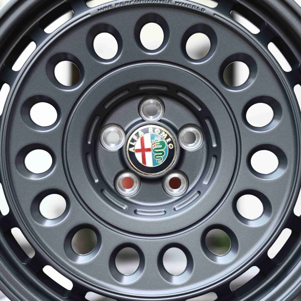 Rotiform Matte Silver Semi-Full-Face Forged Wheels - Alfa Romeo Giulia / Alfa Romeo Stelvio Fitment (5-Lug) view 4