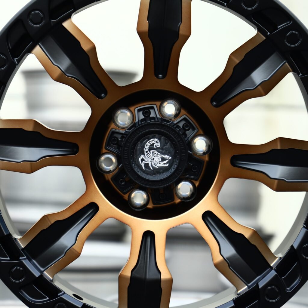 6x139.7 wheels – Scorpion Exposed Bolt Detail, side view