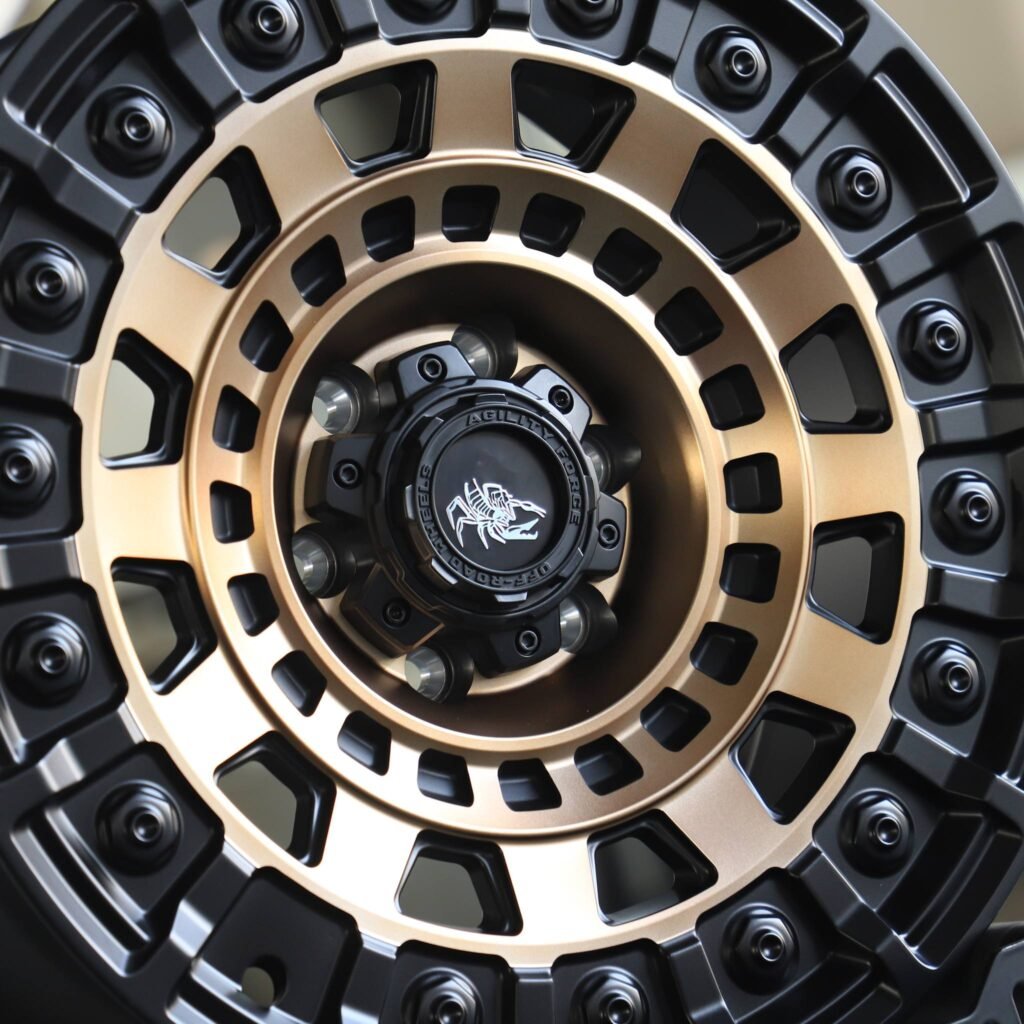 Chevrolet Silverado 1500 wheels – Scorpion Custom Finish Exposed Bolt Detail, lip and barrel detail