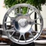 Audi A6 / BMW 5 Series Forged Wheels – Silver 7 Y-Spoke Full-Face