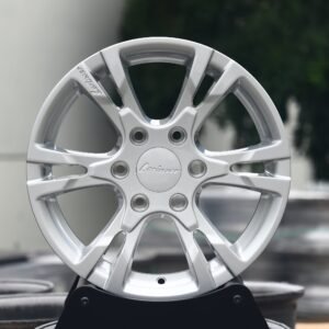 Toyota 4Runner / Tacoma Off-Road 6-Lug Forged Wheels – Silver / Bright Silver Custom
