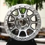 Toyota 4Runner / Tacoma Off-Road Beadlock 6-Lug Forged Wheels – Silver / Gloss Black