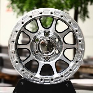 Toyota 4Runner / Tacoma Off-Road Beadlock 6-Lug Forged Wheels – Silver / Gloss Black
