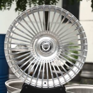 SVE-Style Silver Multi-Spoke Forged Wheels – Audi A6 / 5 Series Fitment (5-Lug)