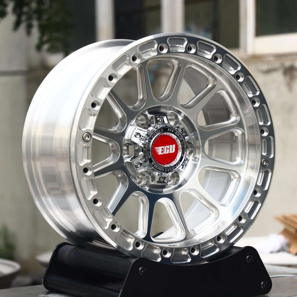 Toyota Tacoma wheels – Silver 12-Spoke, angled view