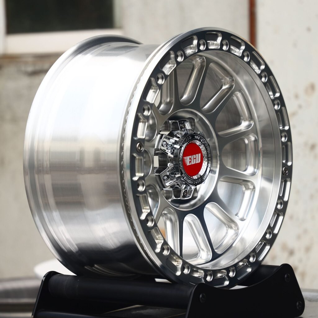 6x139.7 wheels – Silver 12-Spoke, side view
