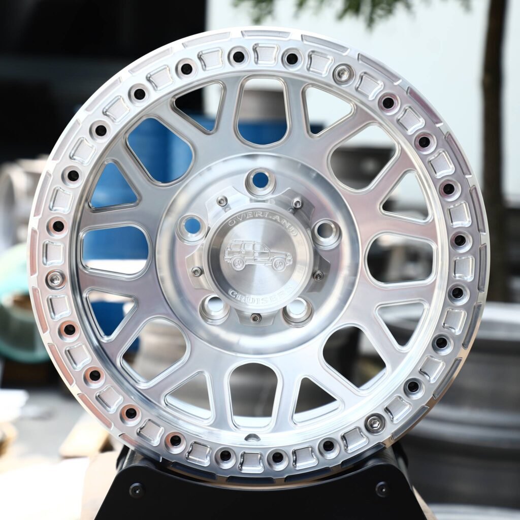 Серебристые кованые бедлок-диски для Toyota 4Runner и Toyota Tacoma — ANK-67092