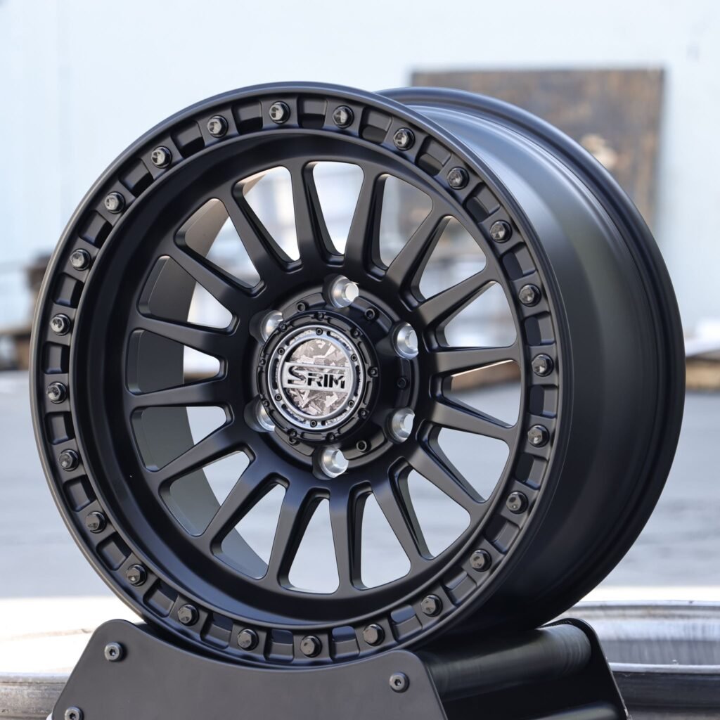 6x139.7 wheels – SRIM Custom Finish Exposed Bolt Detail, side view