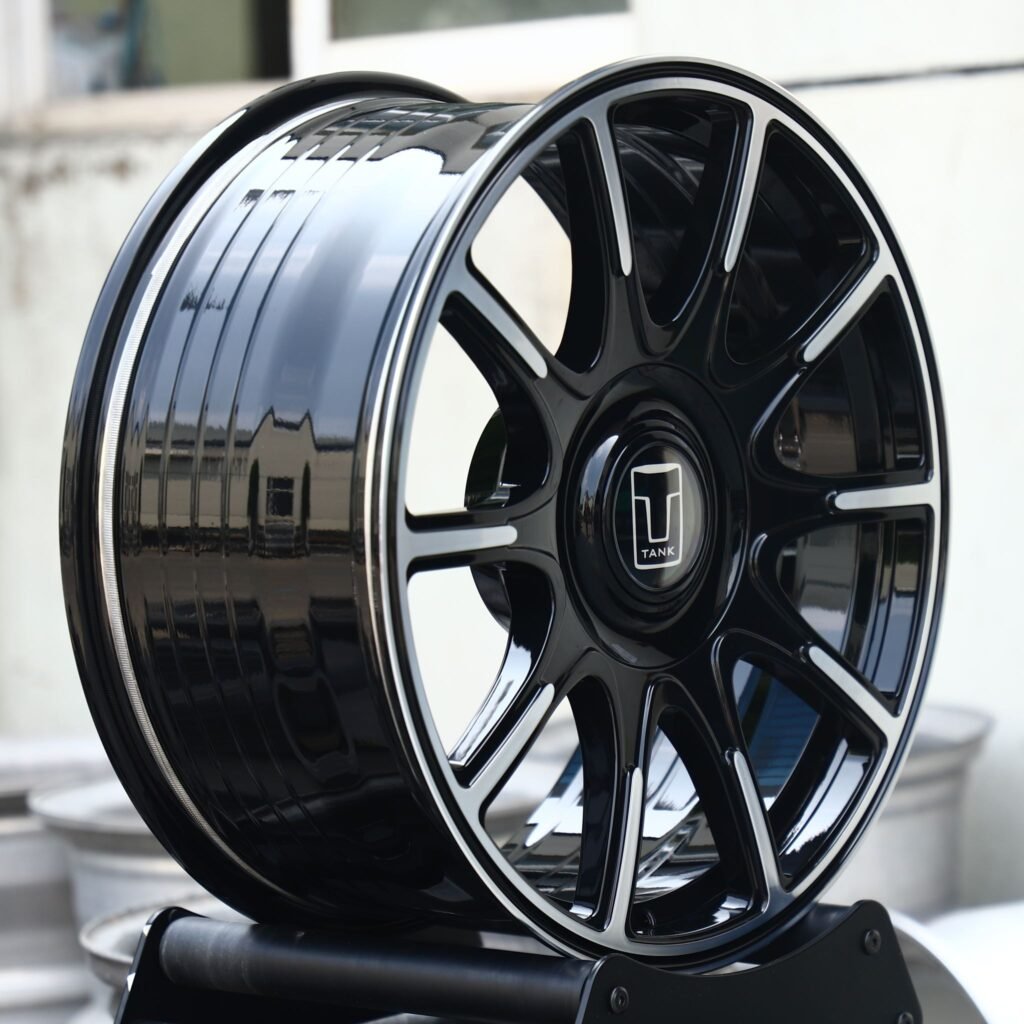6x139.7 wheels – Custom Finish Machined Face, side view