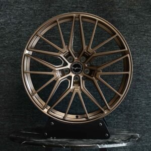 Tesla Model 3 / Audi A5 Forged Wheels – Matte Bronze Petal