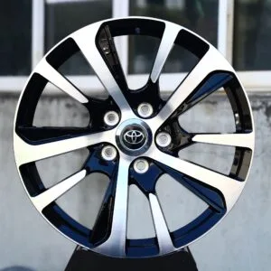 Toyota OEM-Style Gloss Black Machined Split Multi-Spoke Forged Wheels – Toyota Camry / Supra Fitment (5-Lug)