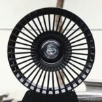 Toyota OEM-Style Gloss Black Turbine Multi-Spoke Forged Wheels – Toyota Camry / Supra Fitment (5-Lug)
