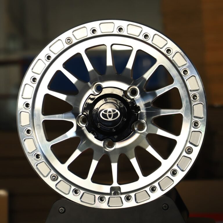 Toyota 4Runner wheels – Custom Finish, front view