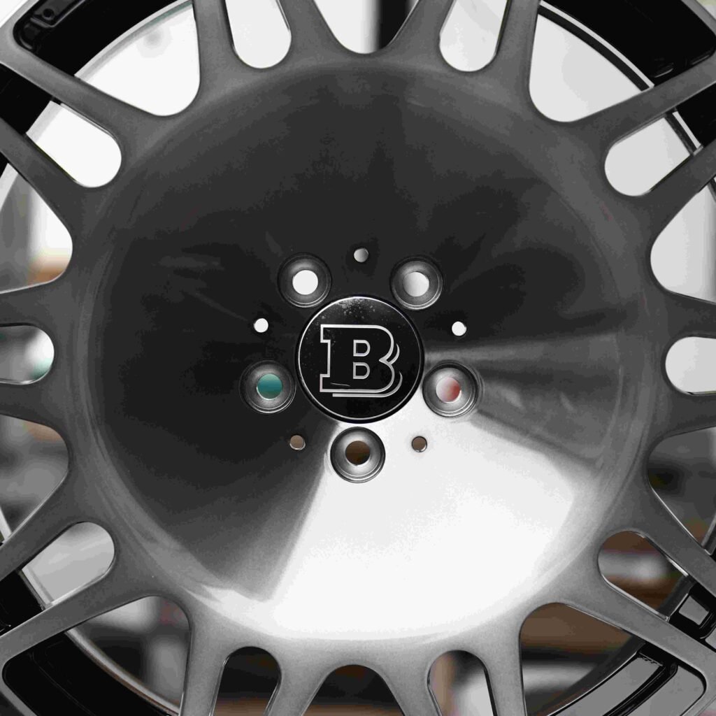Mercedes-Benz C-Class W206 wheels – Transparent Black, lip and barrel detail