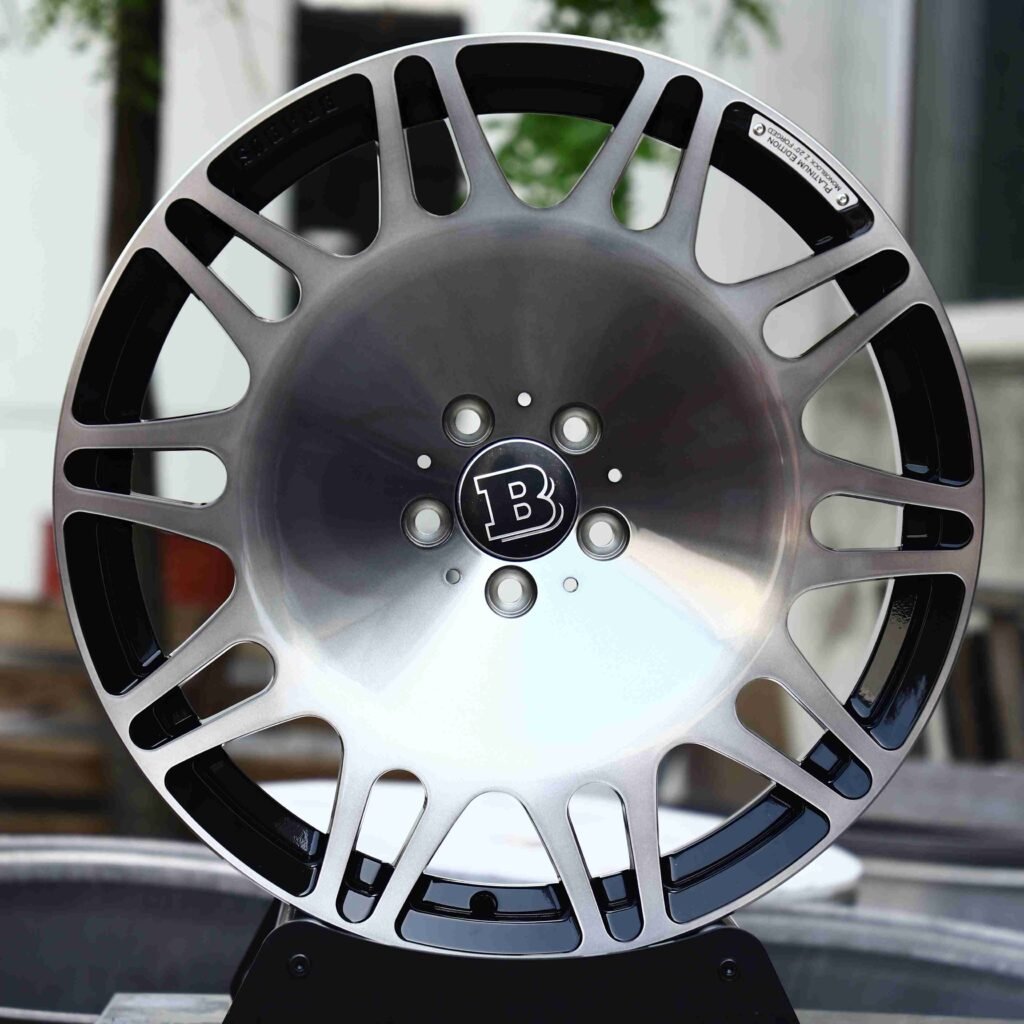 Transparent Black Forged Wheels - Mercedes-Benz E-Class / Mercedes-Benz S-Class Fitment (5-Lug) Monoblock forged wheel