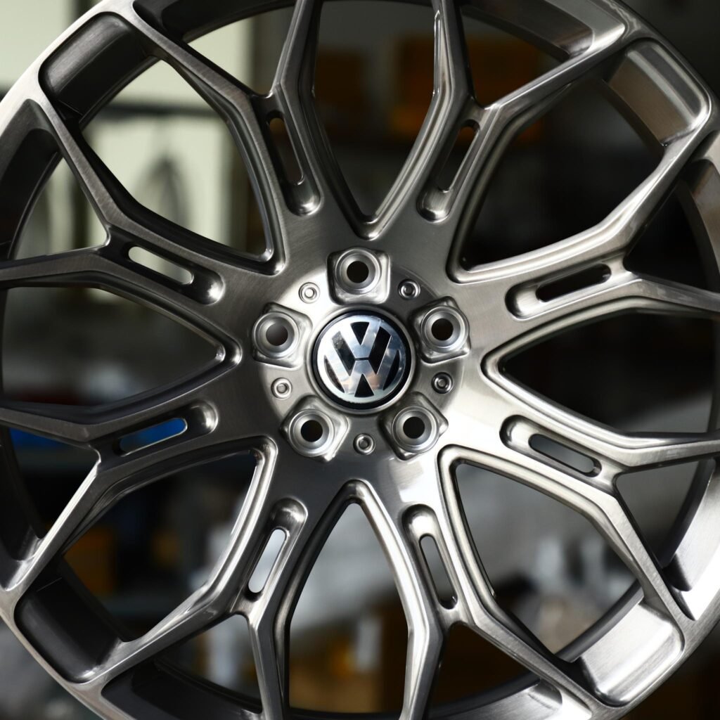 Toyota GR Supra wheels – Transparent Black Petal, lip and barrel detail