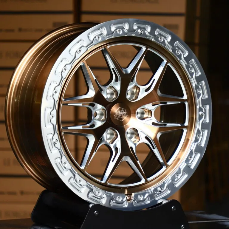 Toyota 4Runner wheels – Transparent Bronze, front view