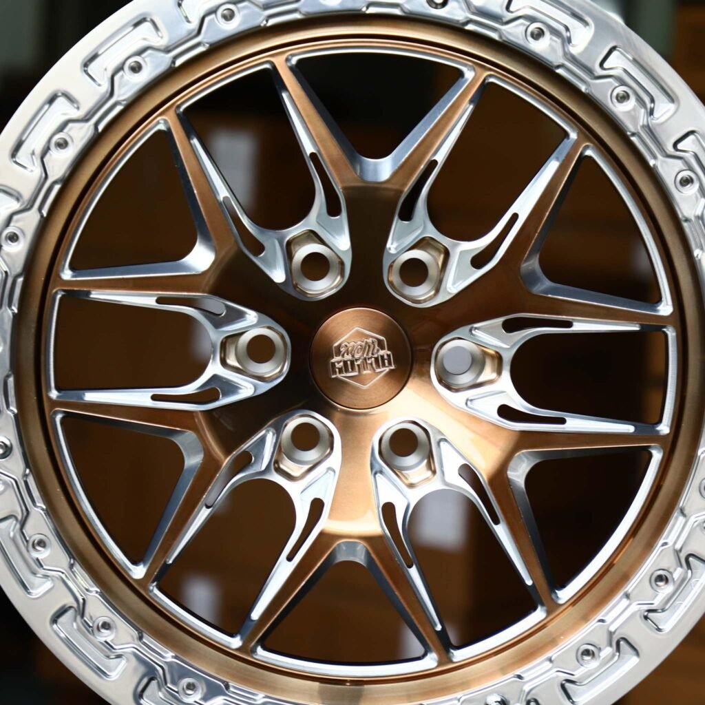 6x139.7 wheels – Transparent Bronze, side view