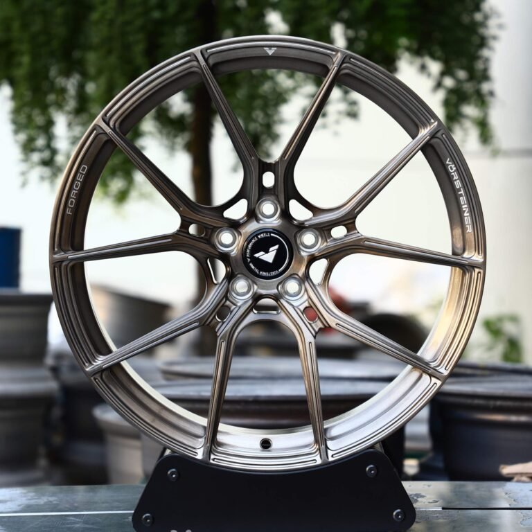 Toyota GR86 wheels – Transparent Copper 5 Y-Spoke, front view