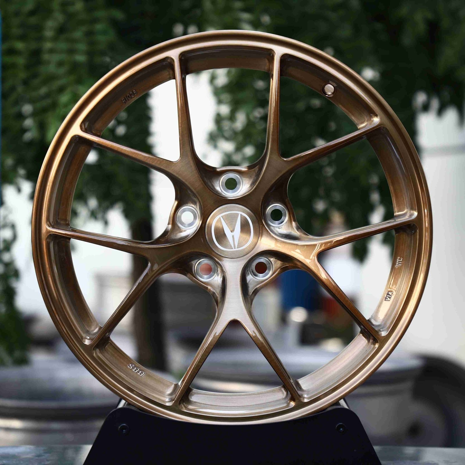 Acura TLX wheels – Transparent Copper, front view