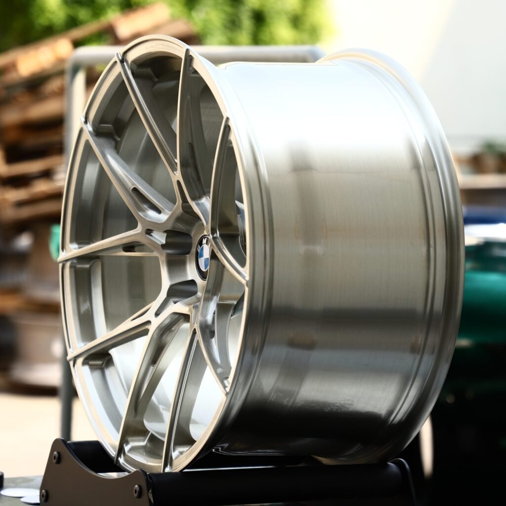 5x120 wheels – Transparent Gold 5 Y-Spoke (BMW OEM-Style), side view