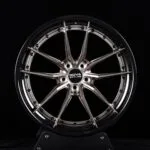 Audi A6 / BMW 5 Series Forged Wheels – Black / Silver 2-Piece