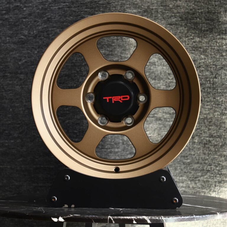 Ford F-150 wheels – TRD Bronze Semi-Full-Face, front view