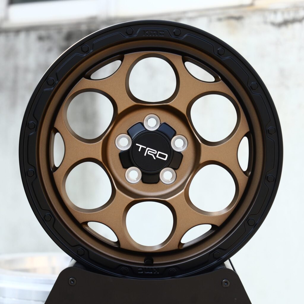 Toyota Tundra wheels – Bronze Window Deep Lip (TRD-Style), front view