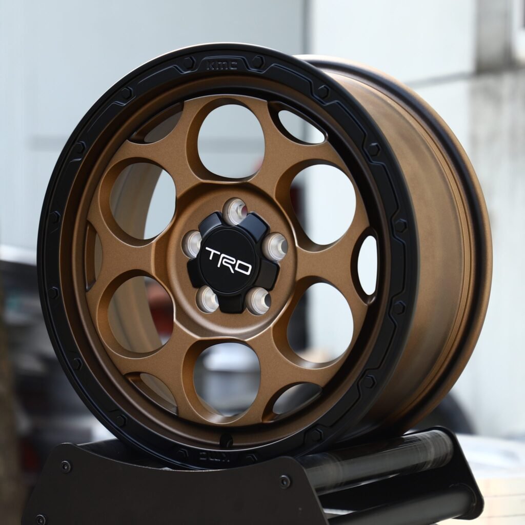5x150 wheels – Bronze Window Deep Lip (TRD-Style), side view