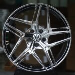 Volkswagen OEM-Style Chrome Twin 5-Spoke Forged Wheels – Volkswagen Golf / Tiguan Fitment (5-Lug)
