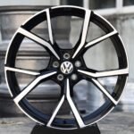 Volkswagen OEM-Style Black / Machined 5 Twin-Spoke Forged Wheels – Volkswagen Golf / Tiguan Fitment (5-Lug)