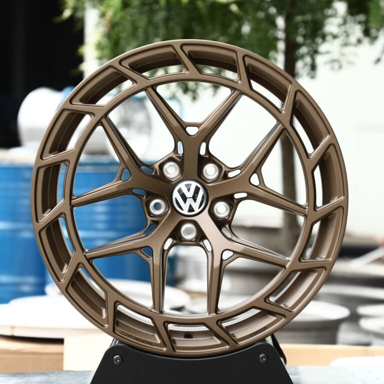 Кованые диски на Volkswagen Passat — Кованый диск — с двойным кольцом, бронзовый
