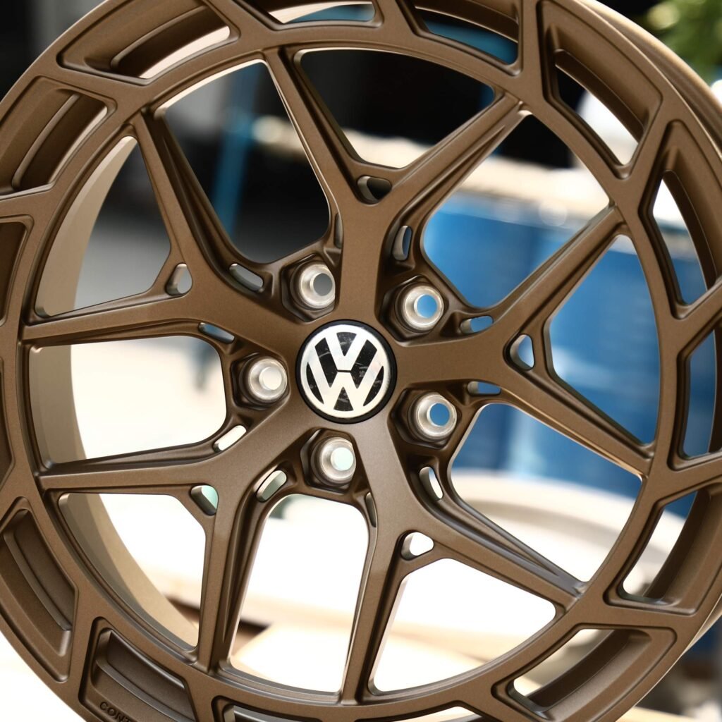 Toyota GR Supra wheels – Bronze Double-Ring, lip and barrel detail