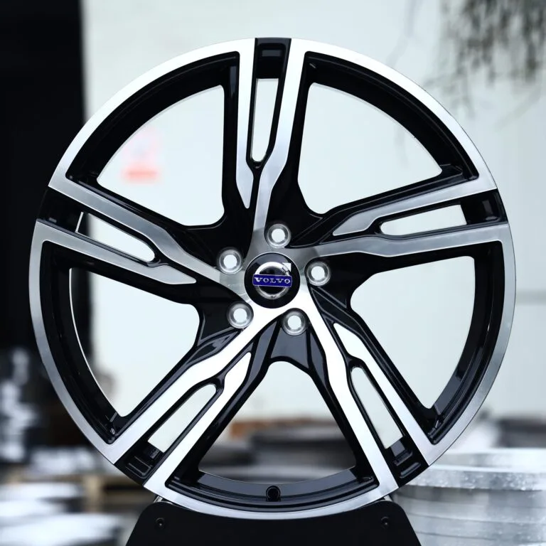 Volvo OEM-Style Custom Finish Split Machined Face Forged Wheels – Volvo XC90 / XC60, front view