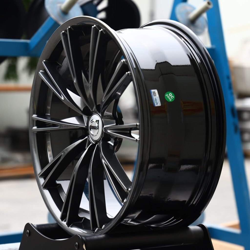Volvo Style Metallic Gray 10-Spoke Forged Wheels - Volvo XC90 / Volvo S90 Fitment (5-Lug) view 4