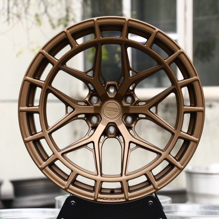 Ford F-150 wheels – Bronze 6 Y-Spoke Double-Ring (Vossen LC3-01T-Style), front view