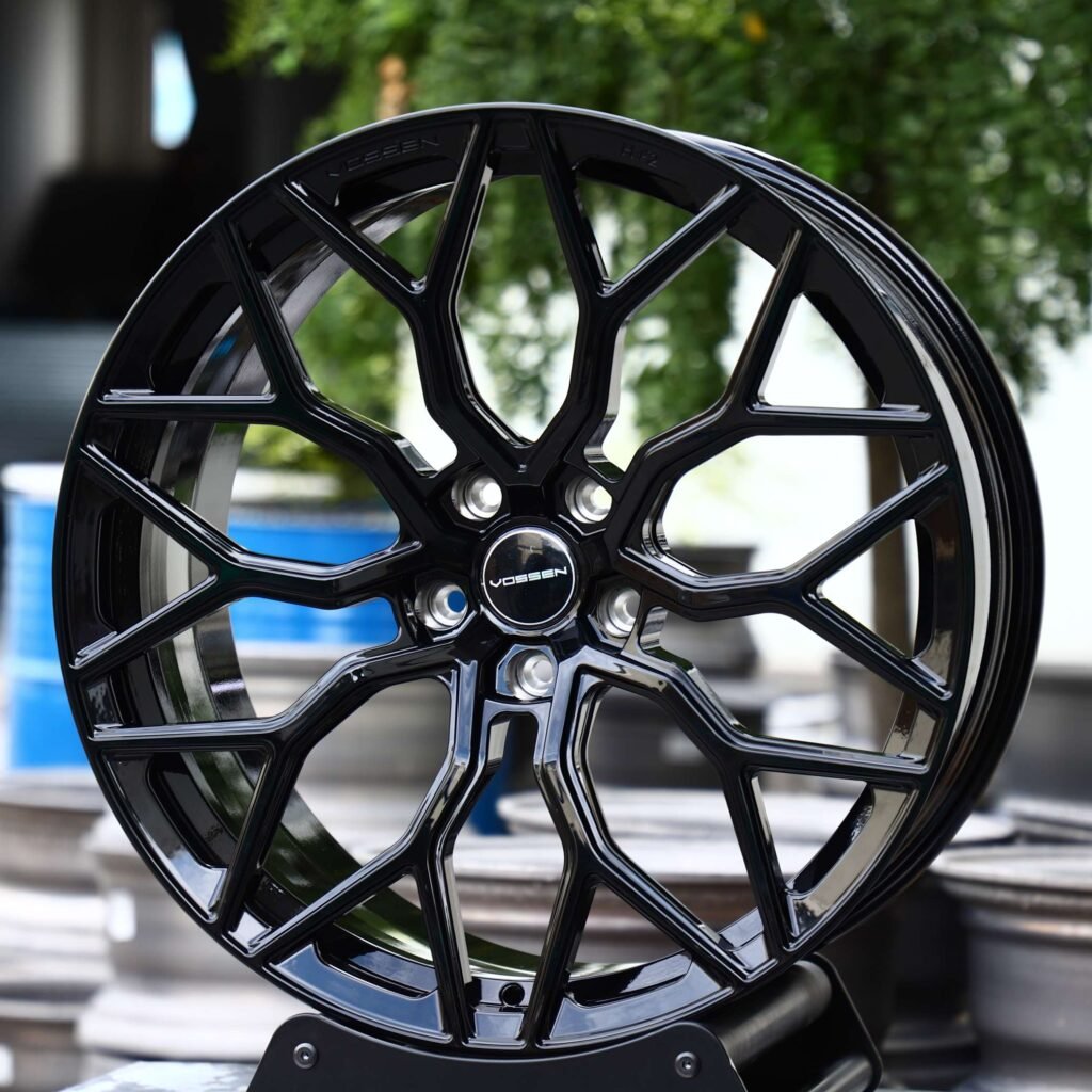 Vossen Gloss Black 10 Y-Spoke Forged Wheels - Audi A6 / BMW 5 Series Fitment (5-Lug) view 2