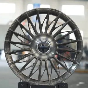 Vossen Gray Directional Multi-Spoke Forged Wheels – Tesla Model Y / Ford Mustang Fitment (5-Lug)