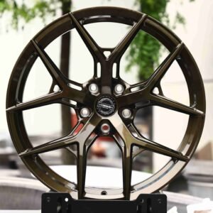 Vossen HF-5-Style HF-5 Bronze Forged Wheels – Tesla Model 3 / Tesla Model Y Fitment (5-Lug)